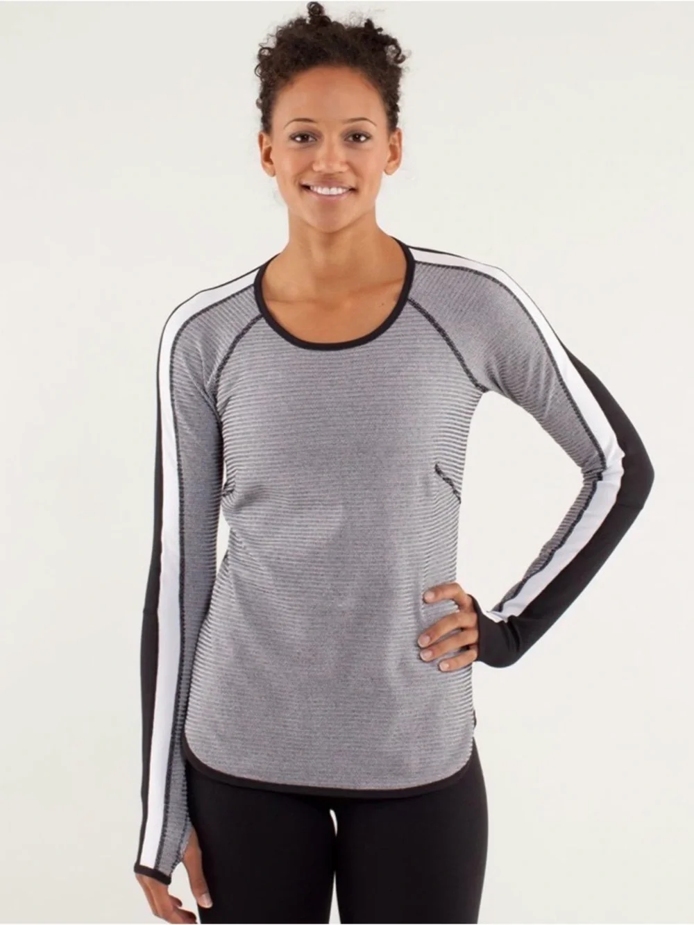 SOLD Lululemon Runder Under Long Sleeve Reversible Tee
